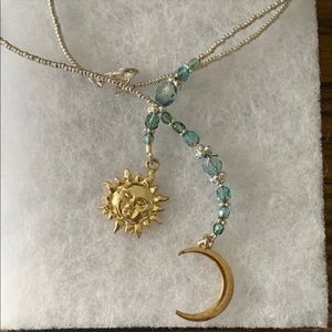 Sun & Moon Necklace & Anklet